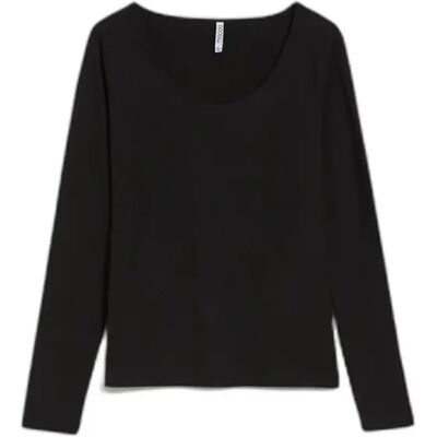 T-shirt manches longues femme Moodo Z-TS-4813 Noir M - Publicité T-shirt manches longues femme Moodo Z-TS-4813 Noir M - Publicité