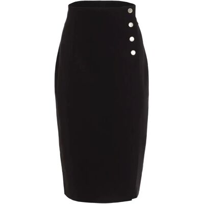 Jupe taille haute femme Nife Noir 44 - Publicité Jupe taille haute femme Nife Noir 44 - Publicité