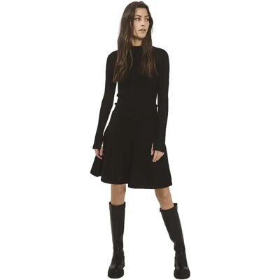 Jupe courte en maille femme Norr Als Noir 40 - Publicité Jupe courte en maille femme Norr Als Noir 40 - Publicité
