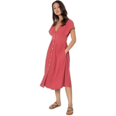 Robe femme Protest Prtsambu Rouge 34 - Publicité Robe femme Protest Prtsambu Rouge 34 - Publicité