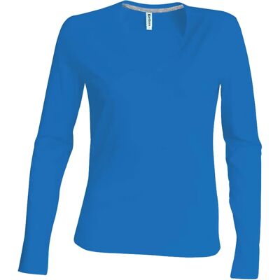 T-shirt à Manches Longues Bleu V Kariban XL - T-shirt - Publicité T-shirt à Manches Longues Bleu V Kariban XL - T-shirt - Publicité