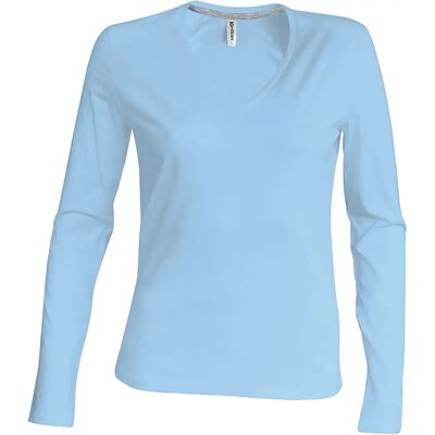 T-shirt à manches longues bleu XL Kariban - T-shirt - Publicité T-shirt à manches longues bleu XL Kariban - T-shirt - Publicité