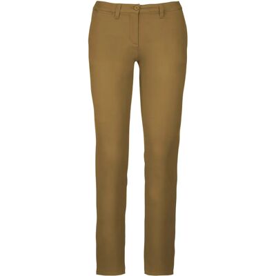Pantalon femme Kariban Chino Marron 46 - Publicité Pantalon femme Kariban Chino Marron 46 - Publicité