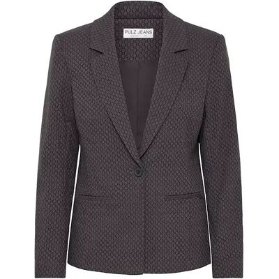 Blazer tissé femme Pulz Jeans Cally Noir 42 - Publicité Blazer tissé femme Pulz Jeans Cally Noir 42 - Publicité