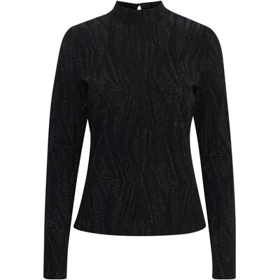 Blouse manches longues femme Pulz Jeans Lucia Noir S - Publicité Blouse manches longues femme Pulz Jeans Lucia Noir S - Publicité