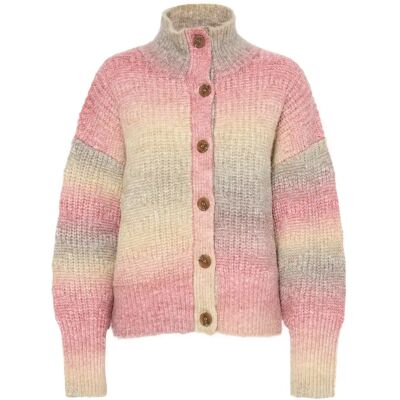 Cardigan manches longues femme Pulz Jeans Fatima Rose L/XL - Publicité Cardigan manches longues femme Pulz Jeans Fatima Rose L/XL - Publicité