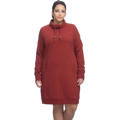 Robe pull femme Ragwear Ditik Plus Rouge 44 - Publicité Robe pull femme Ragwear Ditik Plus Rouge 44 - Publicité