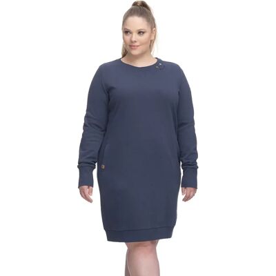 Robe pull femme Ragwear Menita Organic Plus Bleu 44 - Publicité Robe pull femme Ragwear Menita Organic Plus Bleu 44 - Publicité