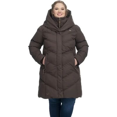 Doudoune femme Ragwear Natalka Plus Marron 44 - Publicité Doudoune femme Ragwear Natalka Plus Marron 44 - Publicité