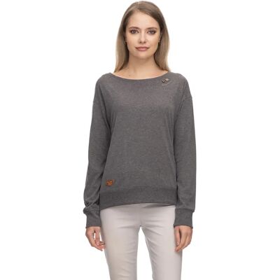 Sweatshirt femme Ragwear Nerea Gris S - Publicité Sweatshirt femme Ragwear Nerea Gris S - Publicité