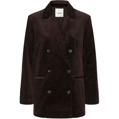 Blazer femme Soaked in Luxury Kamet Marron XL - Publicité Blazer femme Soaked in Luxury Kamet Marron XL - Publicité