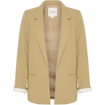 Blazer repliable femme Soaked in Luxury Shirley Marron XL - Publicité Blazer repliable femme Soaked in Luxury Shirley Marron XL - Publicité