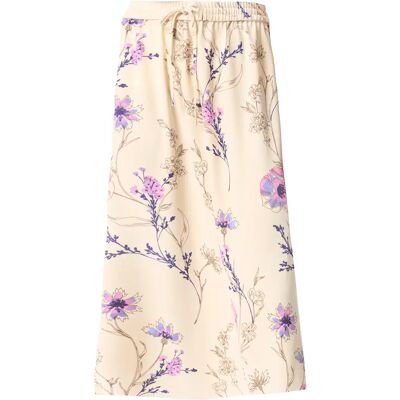 Jupe mi-longue femme Soaked in Luxury Shirley Blanc XL - Publicité Jupe mi-longue femme Soaked in Luxury Shirley Blanc XL - Publicité