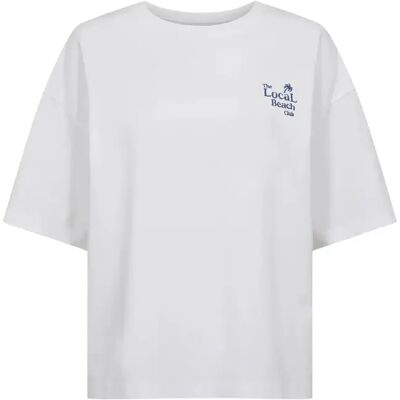 T-shirt imprimé the local beach club femme Sofie Schnoor Vera Blanc XS - Publicité T-shirt imprimé the local beach club femme Sofie Schnoor Vera Blanc XS - Publicité