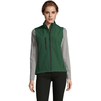 Veste softshell Sol's L847 - Femme sans manches vert Rallye - Publicité Veste softshell Sol's L847 - Femme sans manches vert Rallye - Publicité