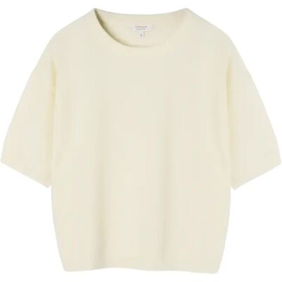Pull manches trois-quarts en laine femme Tatuum Ash Blanc M - Publicité Pull manches trois-quarts en laine femme Tatuum Ash Blanc M - Publicité