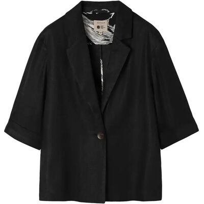 Blazer femme Tatuum Salbi 1 Noir 44 - Publicité Blazer femme Tatuum Salbi 1 Noir 44 - Publicité