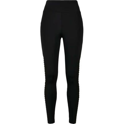 Legging taille haute femme Urban Classics biker tech mesh Noir XS - Publicité Legging taille haute femme Urban Classics biker tech mesh Noir XS - Publicité