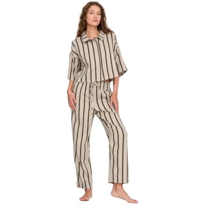 Pantalon ajusté/moderne femme 24 Colours Beige 34 - Publicité Pantalon ajusté/moderne femme 24 Colours Beige 34 - Publicité