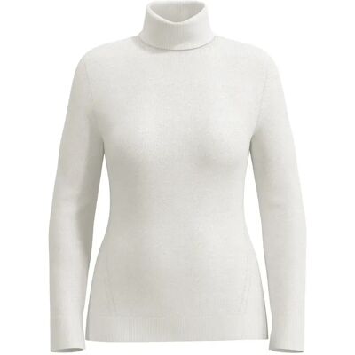 Pull col roulé ajusté manches longues fendues femme COMMA Blanc 42 - Publicité Pull col roulé ajusté manches longues fendues femme COMMA Blanc 42 - Publicité