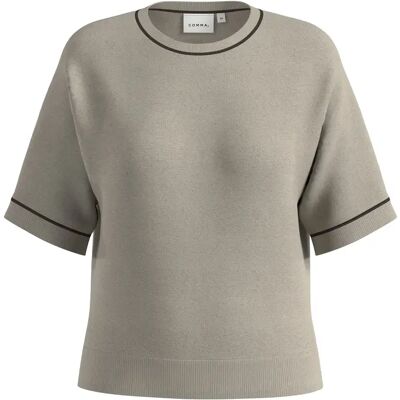 Pull col rond en maille fine à manches chauve-souris femme COMMA Beige 42 - Publicité Pull col rond en maille fine à manches chauve-souris femme COMMA Beige 42 - Publicité