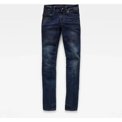 Jeans femme G-Star Midge Straight Bleu 27x32 - Publicité Jeans femme G-Star Midge Straight Bleu 27x32 - Publicité