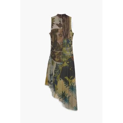 Robe col montant femme Desigual Multicolore M - Publicité Robe col montant femme Desigual Multicolore M - Publicité