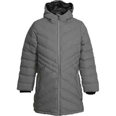 Doudoune à capuche femme Dobsom Revsund Gris 38 - Publicité Doudoune à capuche femme Dobsom Revsund Gris 38 - Publicité