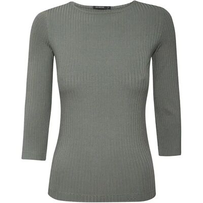 Pull raffiné femme Greenbomb Basic Vert S - Publicité Pull raffiné femme Greenbomb Basic Vert S - Publicité