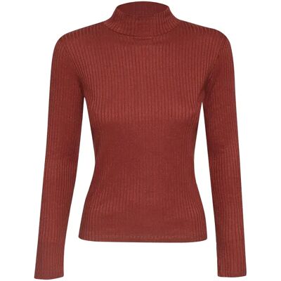 Pull femme Greenbomb Basic Weak Marron XS - Publicité Pull femme Greenbomb Basic Weak Marron XS - Publicité
