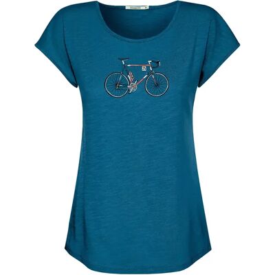 T-shirt femme Greenbomb Bike Norway Cool Bleu XL - Publicité T-shirt femme Greenbomb Bike Norway Cool Bleu XL - Publicité