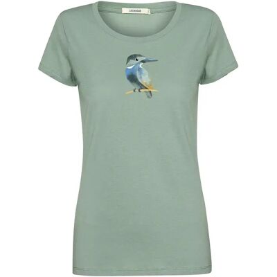 T-shirt femme Greenbomb Bird Look Loves Vert L - Publicité T-shirt femme Greenbomb Bird Look Loves Vert L - Publicité