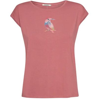 T-shirt femme Greenbomb Bird Look Timid Rose S - Publicité T-shirt femme Greenbomb Bird Look Timid Rose S - Publicité