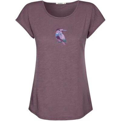 T-shirt femme Greenbomb Bird Look Cool Violet S - Publicité T-shirt femme Greenbomb Bird Look Cool Violet S - Publicité