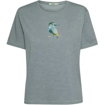 T-shirt femme Greenbomb Bird Look Nova Bleu S - Publicité T-shirt femme Greenbomb Bird Look Nova Bleu S - Publicité