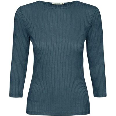 Pull raffiné femme Greenbomb Basic Bleu S - Publicité Pull raffiné femme Greenbomb Basic Bleu S - Publicité