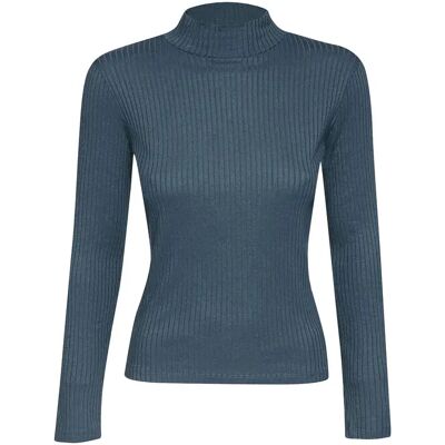 Pull femme Greenbomb Basic Weak Bleu S - Publicité Pull femme Greenbomb Basic Weak Bleu S - Publicité