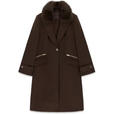 Manteau col fourrure femme Guess New Karole Marron XS - Publicité Manteau col fourrure femme Guess New Karole Marron XS - Publicité