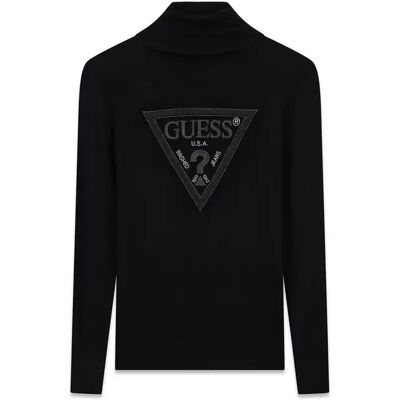 Pull à col roulé femme Guess Hallie Noir XS - Publicité Pull à col roulé femme Guess Hallie Noir XS - Publicité
