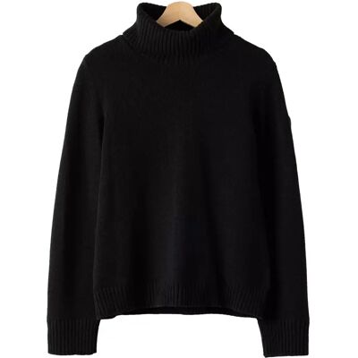 Pull col roulé femme Holebrook Ellie WP Noir S - Publicité Pull col roulé femme Holebrook Ellie WP Noir S - Publicité