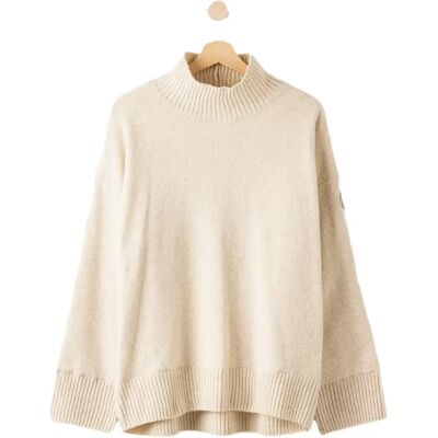 Pull col roulé femme Holebrook Margot WP Beige S - Publicité Pull col roulé femme Holebrook Margot WP Beige S - Publicité