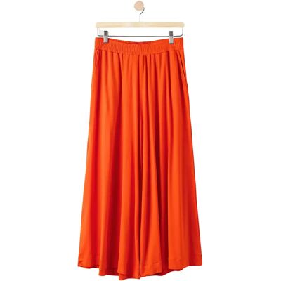 Pantalon large femme Holebrook Ellen Rouge S - Publicité Pantalon large femme Holebrook Ellen Rouge S - Publicité