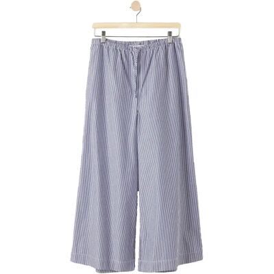 Pantalon large femme Holebrook Marie Bleu S - Publicité Pantalon large femme Holebrook Marie Bleu S - Publicité