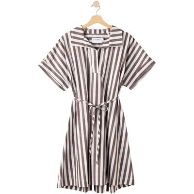 Robe tunique femme Holebrook Marie Marron XL - Publicité Robe tunique femme Holebrook Marie Marron XL - Publicité