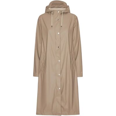 Veste imperméable silhouette épurée femme Ilse Jacobsen Hornbæk Beige 42 - Publicité Veste imperméable silhouette épurée femme Ilse Jacobsen Hornbæk Beige 42 - Publicité