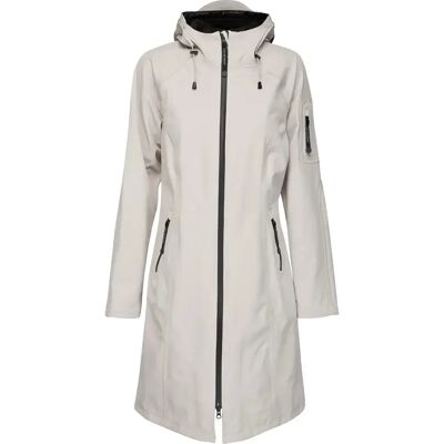 Manteau imperméable en softshell stretch et polaire femme Ilse Jacobsen Hornbæk Gris 38 - Publicité Manteau imperméable en softshell stretch et polaire femme Ilse Jacobsen Hornbæk Gris 38 - Publicité