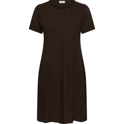 Robe t-shirt femme KAFFE Milia Marron 36 - Publicité Robe t-shirt femme KAFFE Milia Marron 36 - Publicité