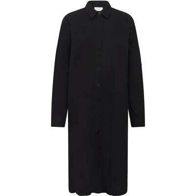 Robe chemise femme KAFFE KANaya Noir 34 - Publicité Robe chemise femme KAFFE KANaya Noir 34 - Publicité