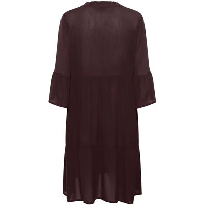 Robe femme KAFFE Marianah Marron 34 - Publicité Robe femme KAFFE Marianah Marron 34 - Publicité