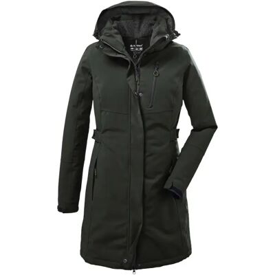 Veste imperméable à capuche femme Killtec Kow 165 Vert 42 - Publicité Veste imperméable à capuche femme Killtec Kow 165 Vert 42 - Publicité